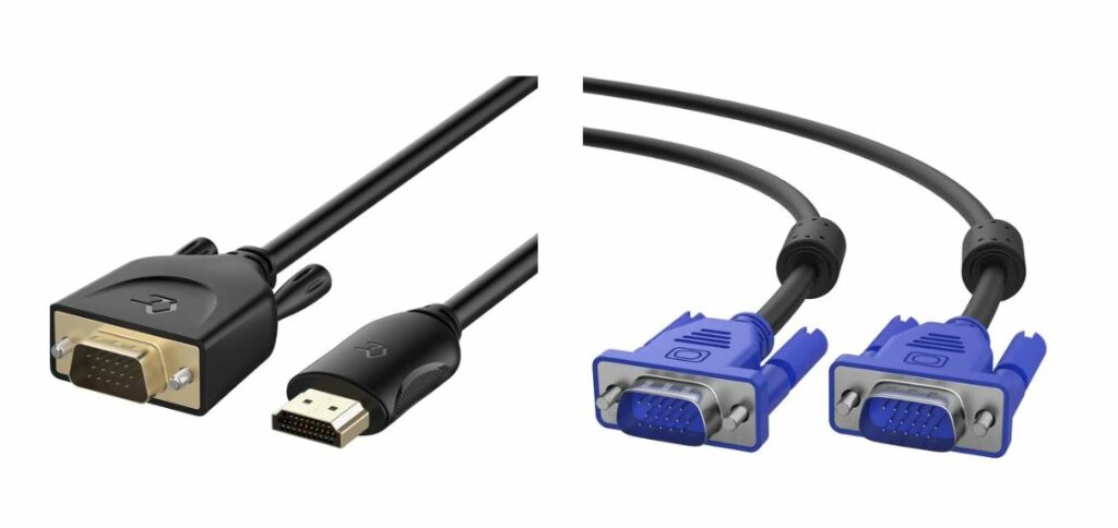 Le rôle du HDMI et du VGA dans l'utilisation du moniteur