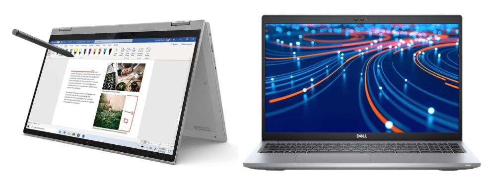 Lenovo Yoga 7 OLED et Dell Latitude 5520