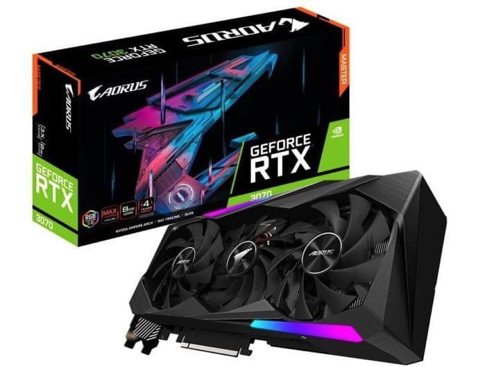 Gigaoctet Aorus Nvidia GeForce RTX 3070