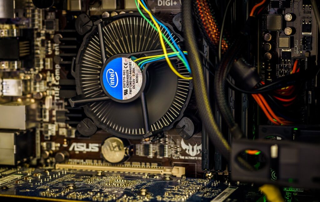 Ventilateur CPU avec pâte thermique