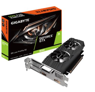 Gigabyte GeForce GTX 1650 D5 profil bas